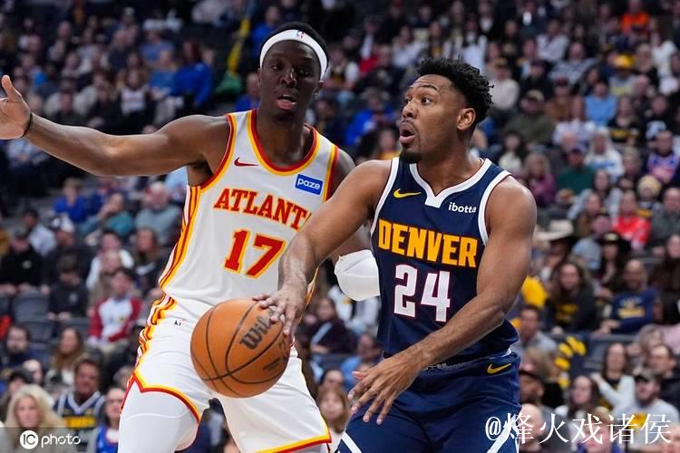 约翰逊29+9 丹尼尔斯三双助老鹰客场狂胜掘金 约翰逊29+9 丹尼尔斯三双助老鹰客场狂胜掘金